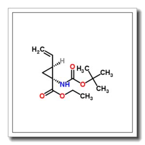 (1R,2S)-REL-1-[[(1,1-二甲基乙氧基)羰基]氨基]-2-乙烯基-环丙羧酸乙酯
