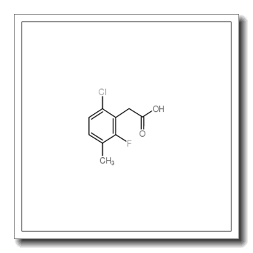 2-(6-chloro-2-fluoro-3-methylphenyl)acetic acid CAS 261762-93-0