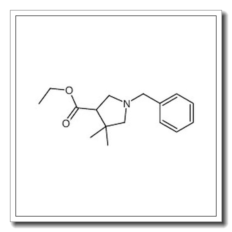 1-苄基-4,4-二甲基吡咯烷-3-羧酸乙酯