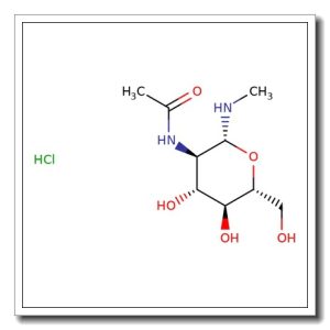 2-Acetamido-2-deoxy-b-D-glucopyranosyl methylamine HCl