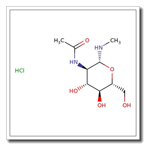 2-Acetamido-2-deoxy-b-D-glucopyranosyl methylamine HCl