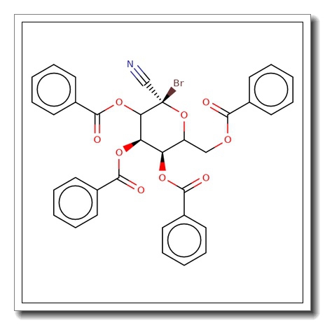 2-Bromo-2-deoxy-3,4,5,7-tetra-O-benzoyl-a-D-gluco-heptulopyranosononitrile CAS 262849-67-2