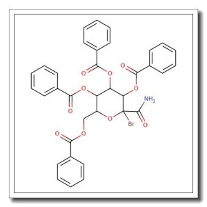 C-(1-Bromo-1-deoxy-2,3,4,6-tetra-O-benzoyl-b-D-glucopyranosyl)formamide