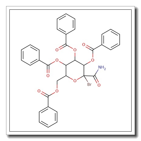 C-(1-Bromo-1-deoxy-2,3,4,6-tetra-O-benzoyl-b-D-glucopyranosyl)formamide CAS 262849-68-3