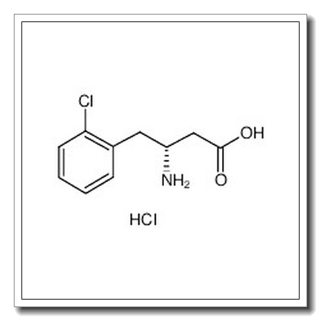 (R)-3-氨基-4-(2-氯苯)丁酸盐酸盐
