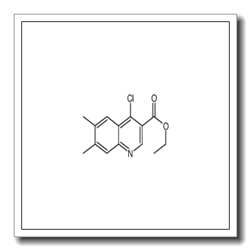 ethyl 4-chloro-6,7-dimethylquinoline-3-carboxylate CAS 26893-15-2