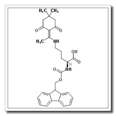 Fmoc-(Nd-1-(4,4-dimethyl-2,6-dioxo-cyclohex-1-ylidene)ethyl)-L-ornithine CAS 269062-80-8 