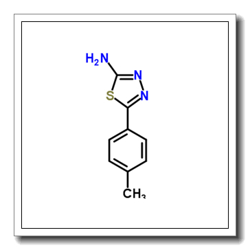 5-(4-methylphenyl)-1,3,4-thiadiazol-2-amine CAS 26907-54-0