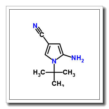5-amino-1-tert-butylpyrrole-3-carbonitrile CAS 269726-49-0