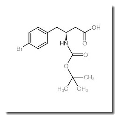 (S)-N-叔丁氧羰基-3-氨基-4-(4-溴苯基)丁酸