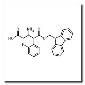 (S)-N-芴甲氧羰基-3-氨基-4-(2-氟苯基)丁酸
