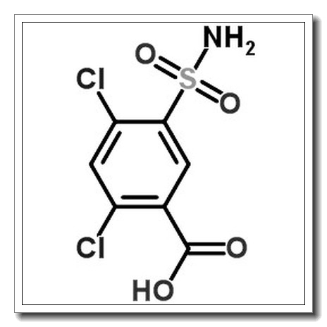 2,4-二氯-5-磺酰胺基苯甲酸