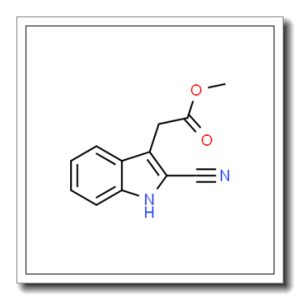 2-氰基吲哚-3-乙酸甲酯