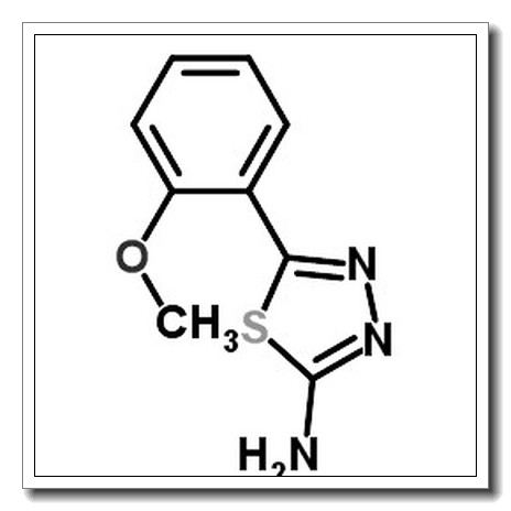 5-邻甲氧基苯基-2-氨基-1,3,4-噻二唑