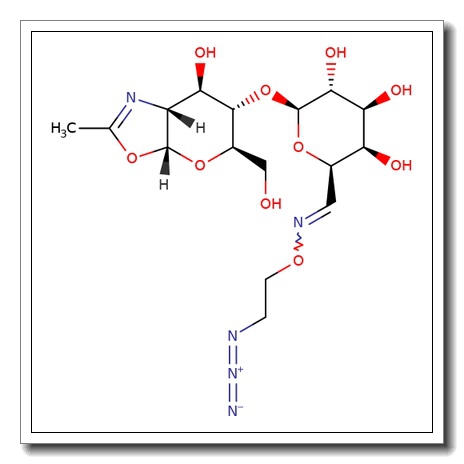 4-O-[(2-Azidoethoxyimino)-6-deoxy-β-D-galactopyranosyl]-2-deoxy-α-D-glucopyranose-2,1-oxazoline CAS 2823367-67-3