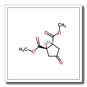 4-oxo-cyclopentane-trans-1,2-dicarboxylic acid dimethyl ester
