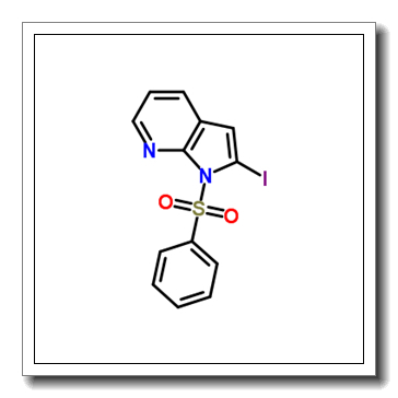 2-碘-1-苯磺酰基-7-氮杂吲哚