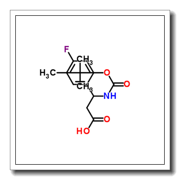3-[(tert-Butoxycarbonyl)amino]-3-(4-fluorophenyl)-propanoic acid CAS 284493-72-7