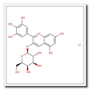 Delphinidin 3-glucoside chloride