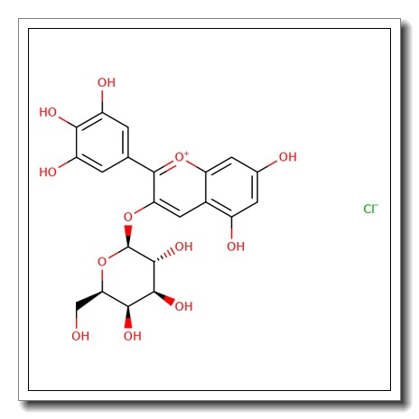 Delphinidin 3-glucoside chloride CAS 6906-38-3