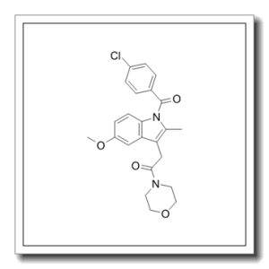 2-(1-(4-氯苯甲酰基)-5-甲氧基-2-甲基-1H-吲哚-3-基)-1-吗啉乙酮