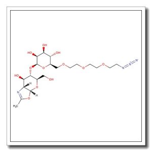 4-O-{[6-(2-Azidoethoxy)ethoxy]ethyl}-β-D-mannopyranosyl-2-deoxy-α-D-glucopyranose-2,1-oxazoline