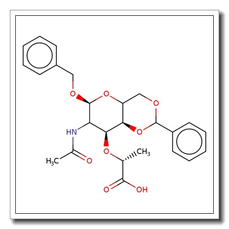 Benzyl 2-acetamido-4,6-O-benzylidene-2-deoxy-α-D-muramic acid CAS 2862-03-5