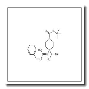 tert-butyl 4-carbamoyl-4-(phenylmethoxycarbonylamino)piperidine-1-carboxylate