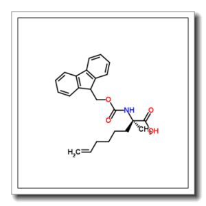 7-​Octenoic acid, 2-​[[(9H-​fluoren-​9-​ylmethoxy)​carbonyl]​amino]​-​2-​methyl-​, (2R)​