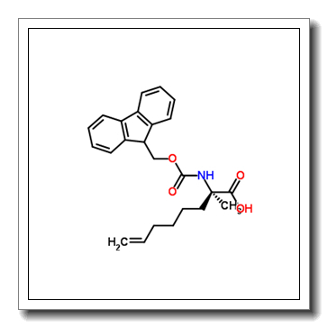 7-​Octenoic acid, 2-​[[(9H-​fluoren-​9-​ylmethoxy)​carbonyl]​amino]​-​2-​methyl-​, (2R)​