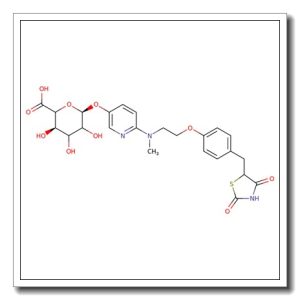 (5-Hydroxy rosiglitazone)-b-D-glucuronide
