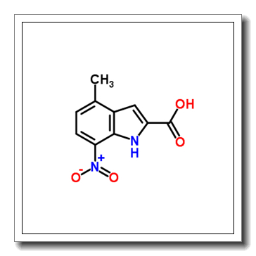 4-methyl-7-nitro-1H-indole-2-carboxylic acid CAS 289483-79-0