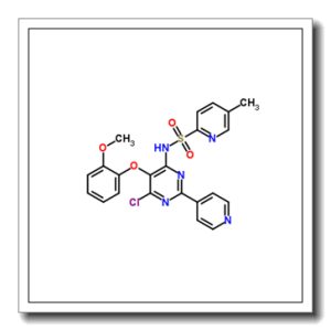 5-methyl-pyridine-2-sulfonic acid [6-chloro-5-(2-methoxy-phenoxy)-2-pyridin-4-yl-pyrimidin-4-yl]-amide