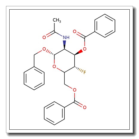 Benzyl 2-acetamido-3,6-di-O-benzoyl-2,4-dideoxy-4-fluoro-a-D-glucopyranoside CAS 290819-68-0