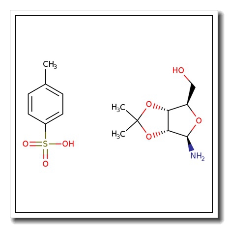2,3-O-Isopropylidene-b-D-ribofuranosylamine p-toluenesulphonate salt