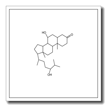 (5S,7R,8R,9S,10S,13R,14S,17R)-7-hydroxy-17-[(2R,5R)-5-hydroxy-6-methylheptan-2-yl]-10,13-dimethyl-1,2,4,5,6,7,8,9,11,12,14,15,16,17-tetradecahydrocyclopenta[a]phenanthren-3-one CAS 301695-61-4