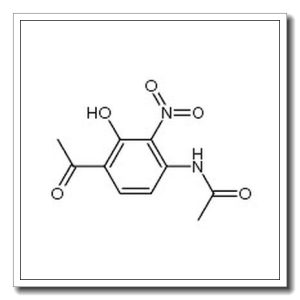 N-(4-acetyl-3-hydroxy-2-nitrophenyl) acetamide