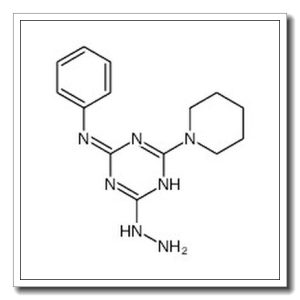 4-肼基-N-苯基-6-(哌啶-1-基)-1,3,5-三嗪-2-胺
