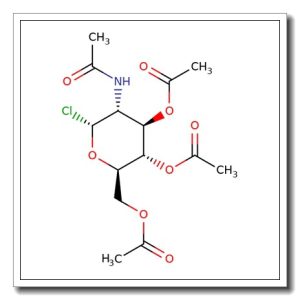 2-Acetamido-3,4,6-tri-O-acetyl-2-deoxy-a-D-glucopyranosyl chloride – Stabilised with 2.5% CaCO3