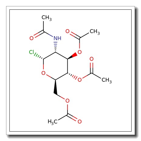 2-Acetamido-3,4,6-tri-O-acetyl-2-deoxy-a-D-glucopyranosyl chloride - Stabilised with 2.5% CaCO3 CAS 3068-34-6