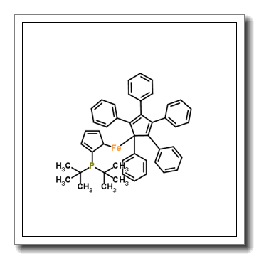 1,2,3,4,5-五苯基-1′-(二叔丁基膦)二茂铁