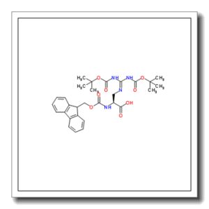 3-(N’,N”-Bis{[(2-methyl-2-propanyl)oxy]carbonyl}carbamimidamido)-N-[(9H-fluoren-9-ylmethoxy)carbonyl]-L-alanine