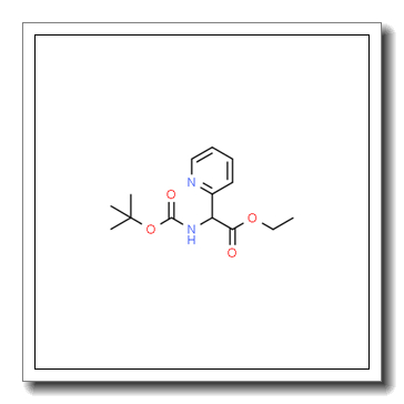 Ethyl ({[(2-methyl-2-propanyl)oxy]carbonyl}amino)(2-pyridinyl)acetate CAS 313490-90-3