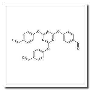 4-[[4,6-bis(4-formylphenoxy)-1,3,5-triazin-2-yl]oxy]benzaldehyde