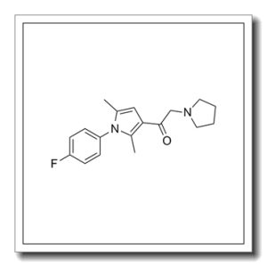 1-[1-(4-氟苯基)-2,5-二甲基-1H-吡咯-3-基]-2-(1-吡咯烷基)乙酮