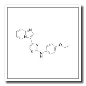 N-(4-乙氧基苯基)-4-(2-甲基咪唑并[1,2-a]吡啶-3-基)噻唑-2-胺