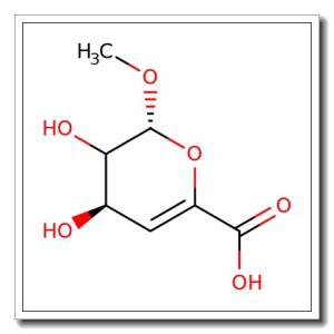 Methyl-4-deoxy-a-L-threo-hex-4-enopyranosiduronic acid