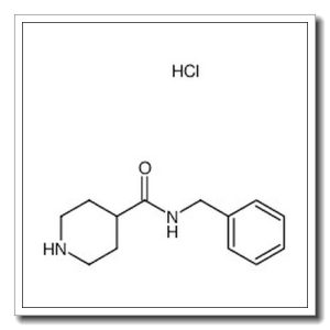 N-(phenylmethyl)-4-piperidinecarboxamide hydrochloride