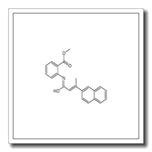 Methyl 2-{[(2E)-3-(2-naphthyl)-2-butenoyl]amino}benzoate