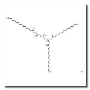 (17R,23S)-20,23-Dihydroxy-20-oxido-14,26-dioxo-15,19,21,25-tetraoxa-20λ5-phosphanonatriacontan-17-yl tetradecanoate ammoniate (1:1)